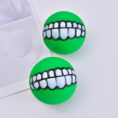Manufacturer wholesale teeth pattern design dog vinyl toy
