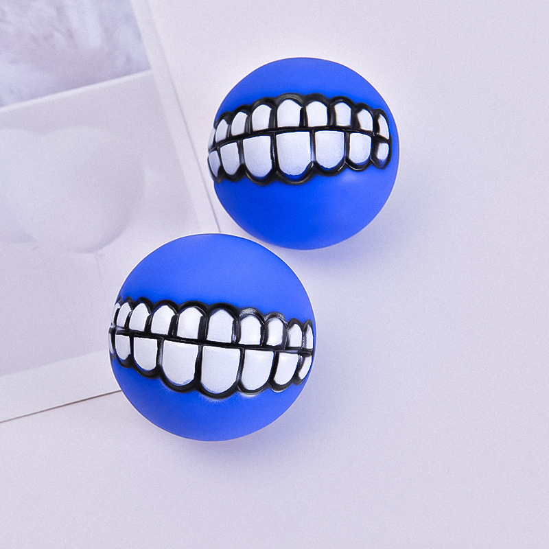 Manufacturer wholesale teeth pattern design dog vinyl toy