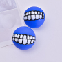 Manufacturer wholesale teeth pattern design dog vinyl toy