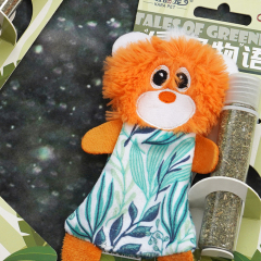 Manufacturer wholesale plush catnip cat toy