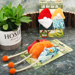 Manufacturer wholesale plush catnip cat toy