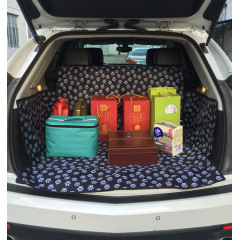 Manufacturer wholesale oxford waterproof pet car cover dog car protection mat