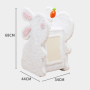 Manufacturer Wholesale Rabbit Design Detachable Sisal Cat Scratcher Luxury