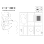 Manufacturer Wholesale Rabbit Design Detachable Sisal Cat Scratcher Luxury