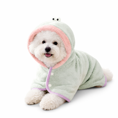 Wholesale Cute Comfortable Soft Dog Pet Bathrobe