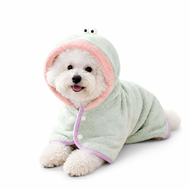 Wholesale Cute Comfortable Soft Dog Pet Bathrobe
