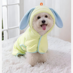 Wholesale Cute Comfortable Soft Dog Pet Bathrobe