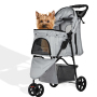 Wholesale Custom Logo Foldable Breathable Travel Portable Cat Pet Dog Stroller