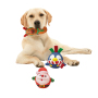 Manufacturer wholesale christmas squeaky dog chew latex toys