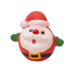 Manufacturer wholesale christmas squeaky dog chew latex toys