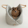Manufacturer wholesale custom logo carrier portable dog car safety seat bed