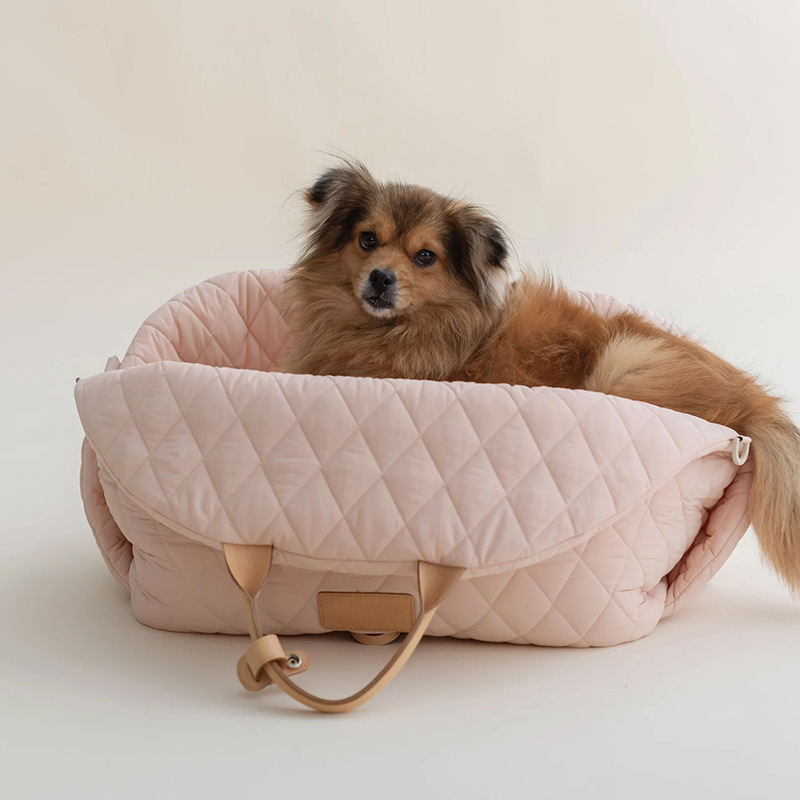 Manufacturer wholesale custom logo carrier portable dog car safety seat bed