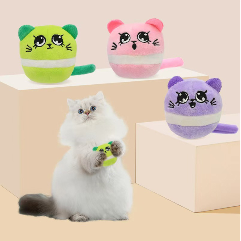 Wholesale Cute Design Catnip Cat Plush Toy