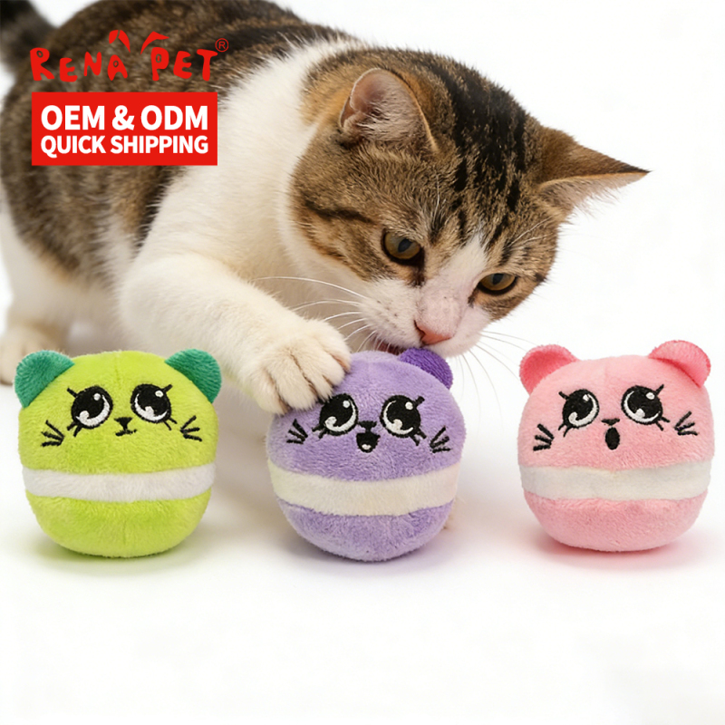 Wholesale Cute Design Catnip Cat Plush Toy