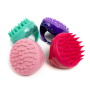 Manufacturer wholesale blue green pink grooming tool pet cat dog bath brush