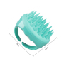 Manufacturer wholesale blue green pink grooming tool pet cat dog bath brush