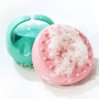 Manufacturer wholesale blue green pink grooming tool pet cat dog bath brush