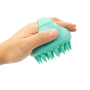 Manufacturer wholesale blue green pink grooming tool pet cat dog bath brush