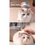 Manufacturer wholesale pink blue green ABS cat dog comb