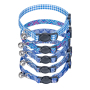 Manufacturer Wholesale Blue Series Design Adjustable Custom Cat Collar Cheap