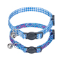 Manufacturer Wholesale Blue Series Design Adjustable Custom Cat Collar Cheap
