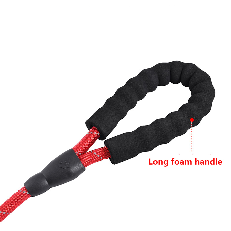 Manufacturer wholesale reflective wire nylon dog rope leash collar harness set