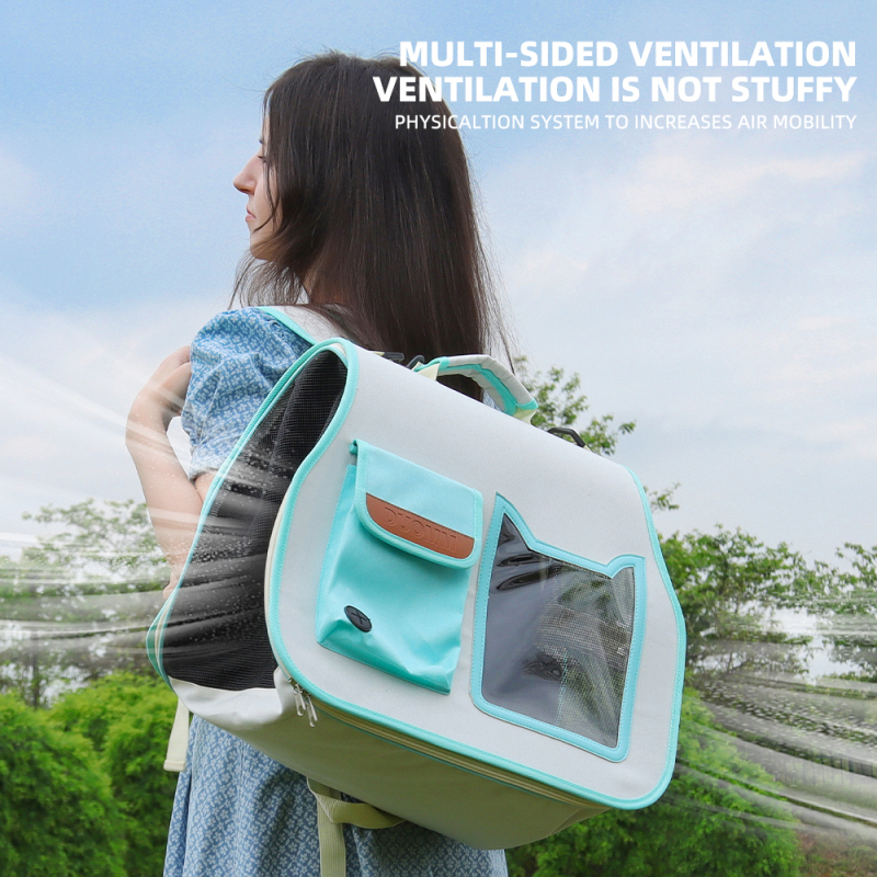 Wholesale Travel Portable Breathable Backpack Bag Cat Carrier