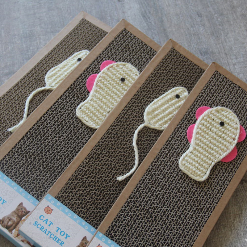 Wholesale Corrugated Cat Toy Scratcher Cardboard