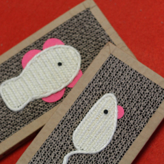 Wholesale Corrugated Cat Toy Scratcher Cardboard