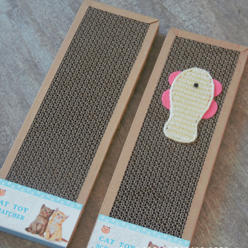 Wholesale Corrugated Cat Toy Scratcher Cardboard