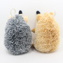 Manufacturer wholesale cute squeaky dog hedgehog plush toys