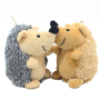 Manufacturer wholesale cute squeaky dog hedgehog plush toys
