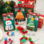 Manufacturer wholesale christmas design cat plush toy