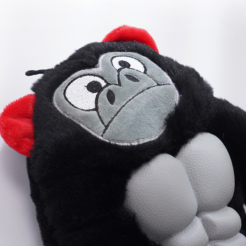 Manufacturer Wholesale Custom Logo Squeaky Dog Plush Gorilla Toy