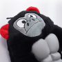 Manufacturer Wholesale Custom Logo Squeaky Dog Plush Gorilla Toy