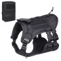 Manufacturer wholesale solid large dog harness with bag