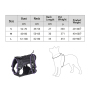 Manufacturer wholesale solid large dog harness with bag