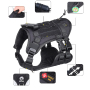 Manufacturer wholesale solid large dog harness with bag