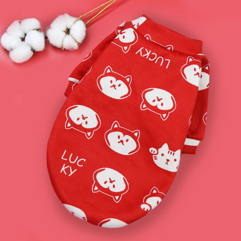Manufacturer wholesale multi-pattern short plush warm dog velvet hoodie