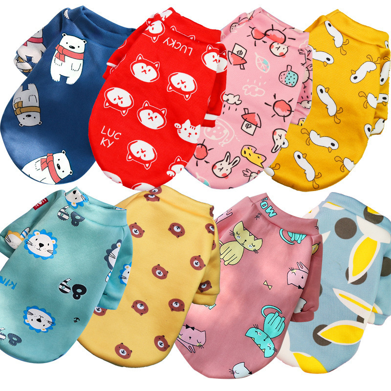 Manufacturer wholesale multi-pattern short plush warm dog velvet hoodie