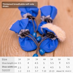 Wholesale Anti-slip Breathable Warm Pet Dog Shoes