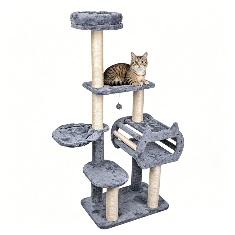 Manufacturer Wholesale Sisal Wood Cat Trees Scratcher