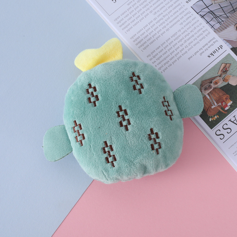 Manufacturer wholesale cute design squeaky dog fruit plush toys
