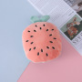 Manufacturer wholesale cute design squeaky dog fruit plush toys