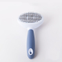Hot Sales Dog Hair Removal Comb Grey Blue