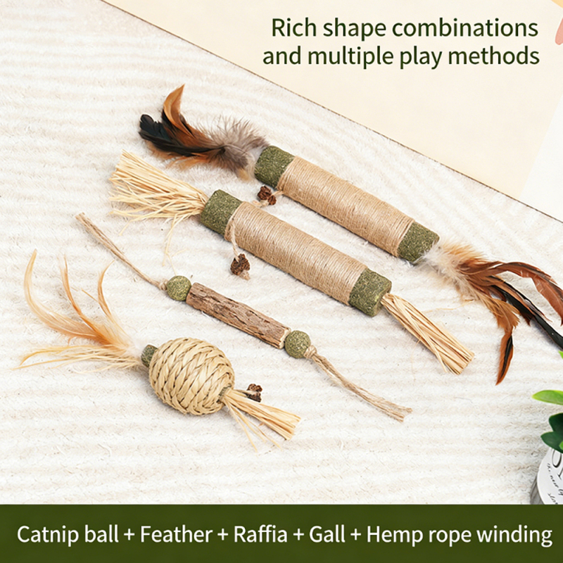 Wholesale Clean Teeth Natural Catnip Cat Chew Sticks