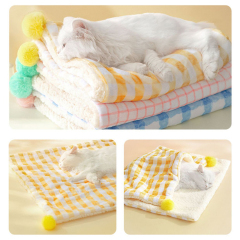Manufacturer Wholesale Thick Warm Soft Plush Cat Dog Blanket