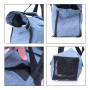 Manufacturer wholesale breathable blue black cat carrier