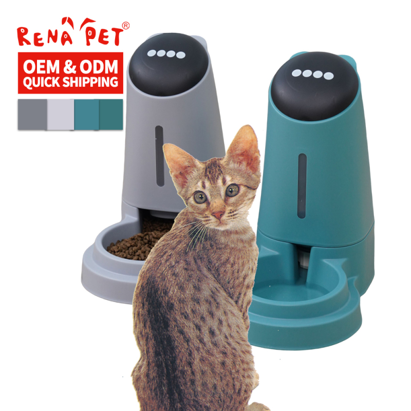 Wholesale Automatic Plastic Cat Food Dispenser Dog Water Fountain