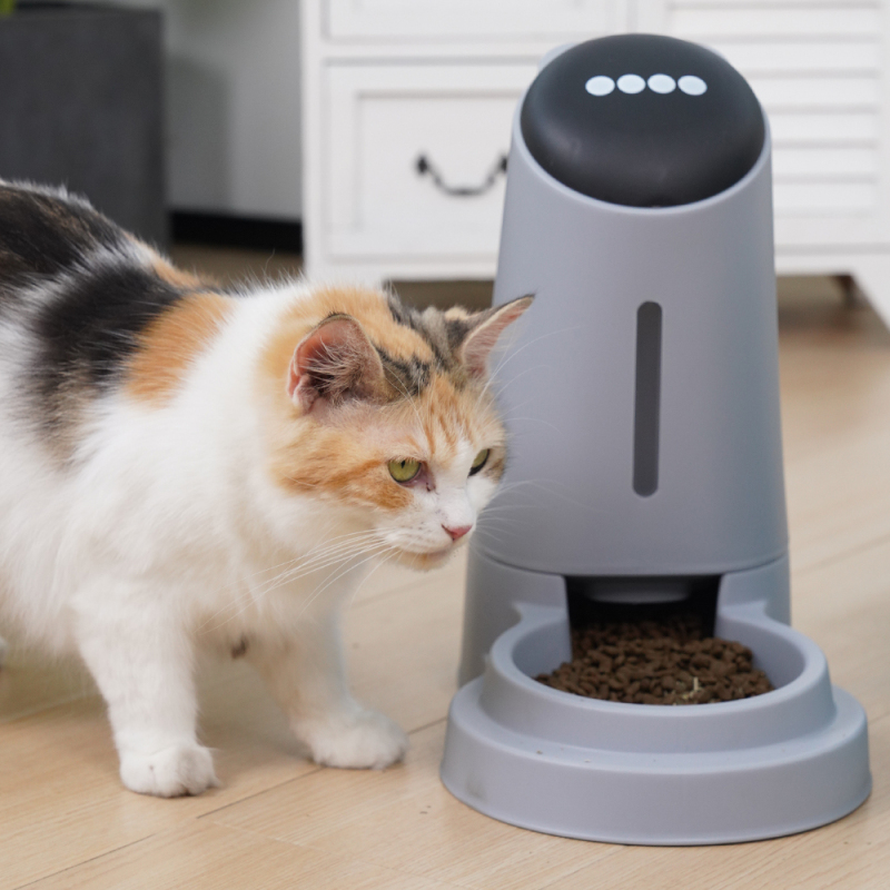 Wholesale Automatic Plastic Cat Food Dispenser Dog Water Fountain